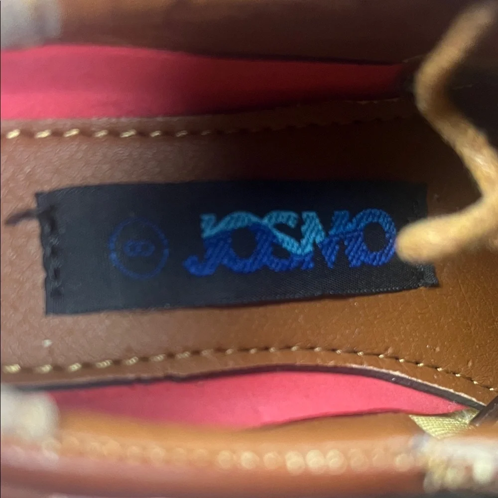 Josmo children’s size 8 Classic‎ Brown Leather Shoes